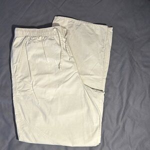 CHAPS Ralph Lauren Nylon Cotton Pants Elastic waist Size Medium